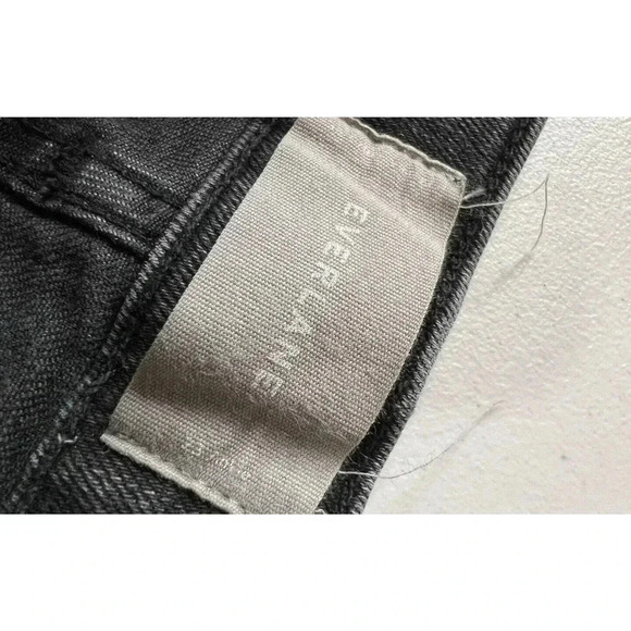 Everlane The High Rise Straight Leg Jeans Women's Size 23 Gray Wash - Picture 3 of 8